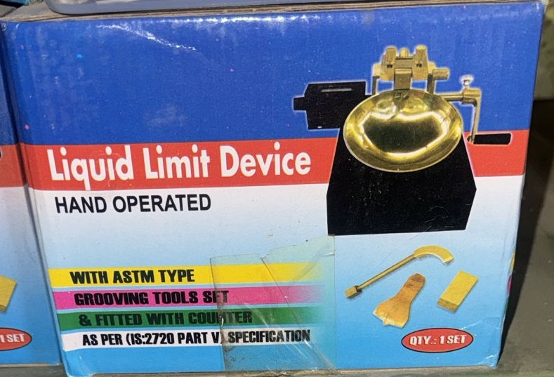 Casagrande Liquid Limit Device
